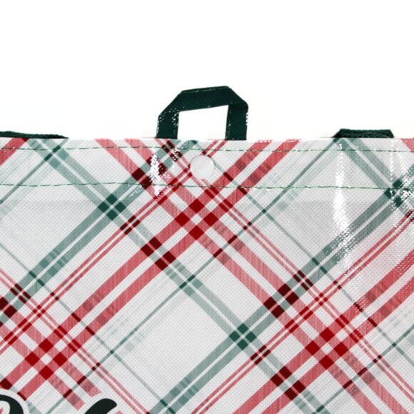 NWT Michaels Holiday Christmas Tote Shopping Bags Set of 3 Eco-Friendly - Picture 9 of 16